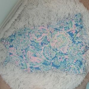 Lily Pulitzer girls L jumper. Pretty swirls and colors.